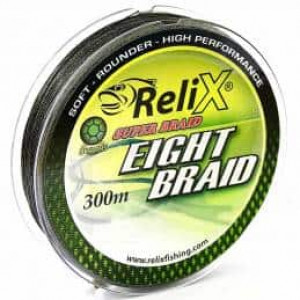 Relix Eight Braid 100m, 6.8kg -  zaļa