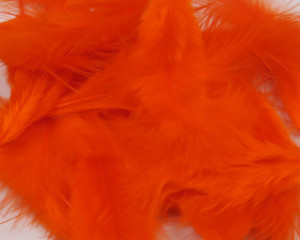 A.Jensen Mini Marabou - hot orange
