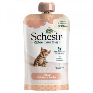 Schesir Kitten Care Cream Chicken, 150g