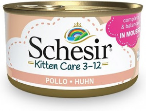 Schesir Kitten Care Mouse Chicken 85g