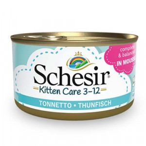 Schesir Kitten Care Mouse Tuna 85g