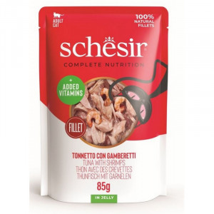 Schesir Cat Tuna & Shrimps 85g