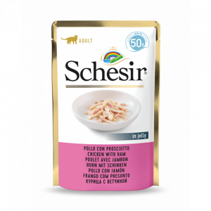 Schesir Cat Chicken & Ham 50g