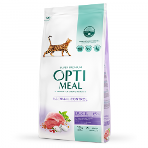 Optimeal Duck fillet Hairball 10kg x2 /Cena norādīta par 1 iepakojumu, un ir spēkā pērkot 2 iepakojumus