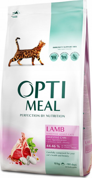 Optimeal Lamb fillet Sensitive 10kg x2 /Cena norādīta par 1 iepakojumu, un ir spēkā pērkot 2 iepakojumus