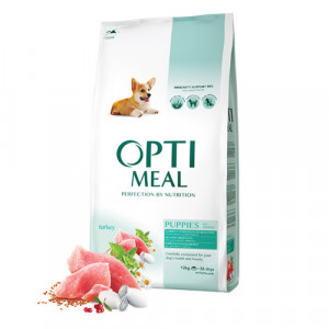 Optimeal Puppy all breeds Turkey 12kg x2 /Cena norādīta par 1 iepakojumu, un ir spēkā pērkot 2 iepakojumus