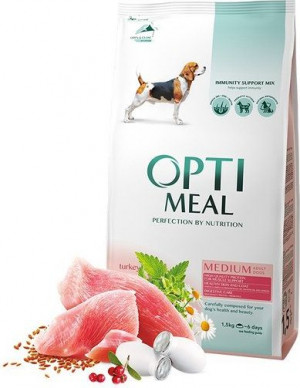 Optimeal Medium breed Turkey 12kg x2 /Cena norādīta par 1 iepakojumu, un ir spēkā pērkot 2 iepakojumus