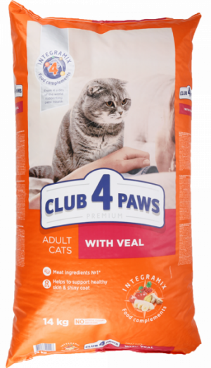 Club4paws Veal 14kg