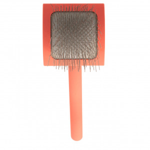 CHRIS CHRISTENSEN Baby G Slicker Brush - coral