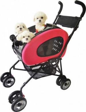 Innopet Buggy 5 in 1 rati - rozā