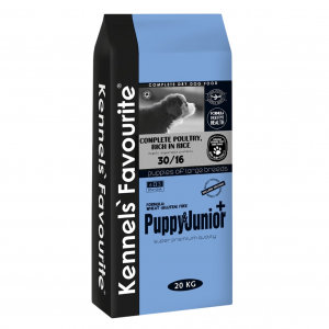 Favourite Puppy & Junior+ 20kg Cena norādīta par 1 gb. un ir spēkā pasūtot 3 gb