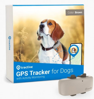 Tractive GPS Brown - brūns
