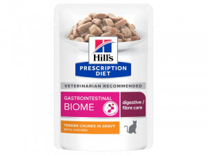 HILLS PD Hill’s PRESCRIPTION DIET Gastrointestinal Biome 12x85g CENA NORĀDĪTA PAR 1GB