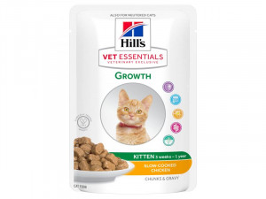 HILLS VE Hill's VET ESSENTIALS GROWTH 12 x 85g CENA NORĀDĪTA PAR  1GB