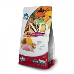 FARMINA NATURAL & DELICIOUS CAT TROPICAL SELECTION CHICKEN 1.5kg