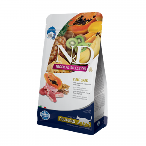 FARMINA NATURAL & DELICIOUS CAT TROPICAL SELECTION LAMB NEUTERED 1.5kg