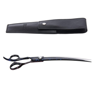 Groom Professional Sirius 7.5" Curved Left handed - šķēres 19 cm