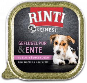 Rinti Feinest pure poultry & duck 150g