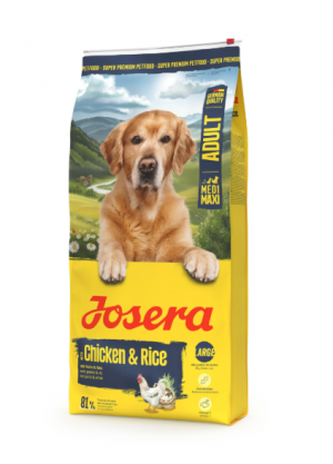 Josera Adult with Chicken&Rice (Large Breed)d 2x12.5kg CENA NORĀDĪTA PAR 1GB