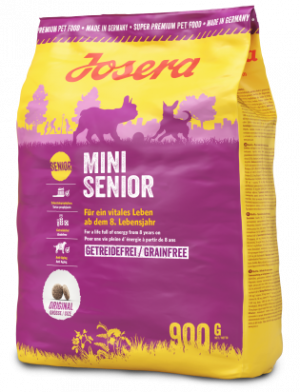 Josera MiniSenior 900g x5  (cena norādīta par 1gab)