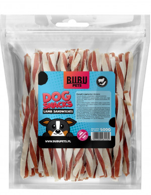 BUBU PETS Sendvičs ar jēra gaļu 500g