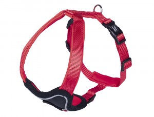 Nobby Comfort Harness - iemaukti suņiem "Classic Preno", sarkani