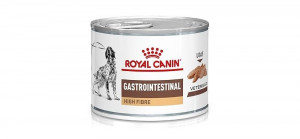 Royal Canin VHN Gastrointestinal High Fibre Dog wet 6x200g Cena norādīta par 1 gb. un ir spēkā pasūtot 6 gb.
