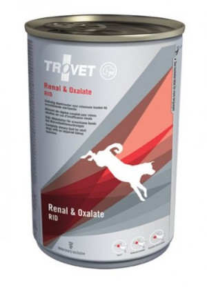 TROVET Renal & Oxalate Dog /RID - konservi suņiem 6x400g CENA NORĀDĪTA PAR 1GB