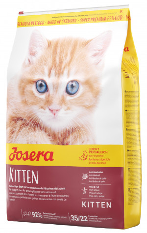 Josera Super Premium Kitten 2x2kg + DĀVANA KAĶU ROTAĻLIETA