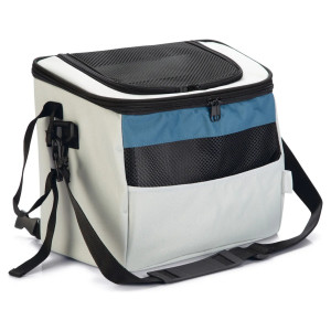 Beeztees Velosipēda grozs mājdzīvniekiem Xoex, pelēks/zils, 40cm