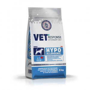 Vet Response dry dog food Veterinary Diet Hypoallergenic - sausā barība suņiem 8kg