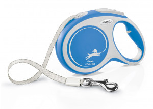 Flexi New Comfort L tape 8m - zila (lenta) līdz 50kg