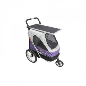 PetStroller SkyLine PetStro Lux violetā krāsā