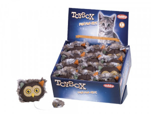 Nobby cat toy owl - rotaļlieta kaķim Pūcīte 10cm