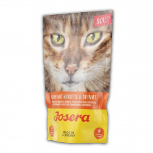 JOSERA kaķiem ZUPA Chicken with Carrots&Spinach 70 g