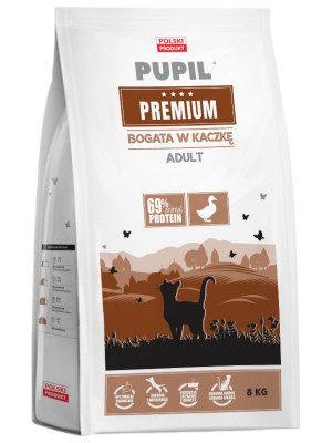 PUPIL Premium Cat Adult duck 8kg