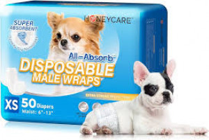 Honeycare Male Dog Diaper XS 50gab.
