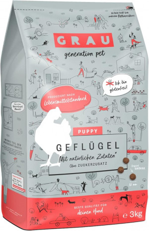 GRAU dog Puppy 3kg - sausā barība kucēniem 3kg
