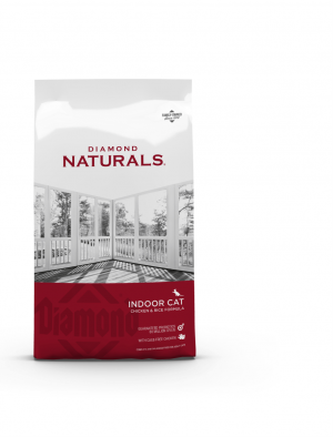 Diamond Naturals Indoor Adult cat Chicken & Rice 1kg - pērc 1gab un saņem otru dāvanā!