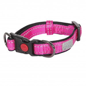 RUKKA kakla siksna SOLID L 45-70cm/35mm rozā