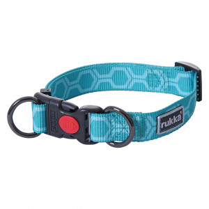 RUKKA kakla siksna TWIST ECO M 30-50cm/25mm gaiši zila
