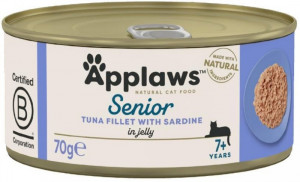 Applaws Cat Senior Tuna&Sardine Jelly 70g