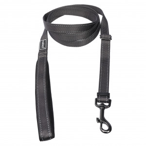RUKKA pavada BLISS S 125-200cm/10mm pelēka