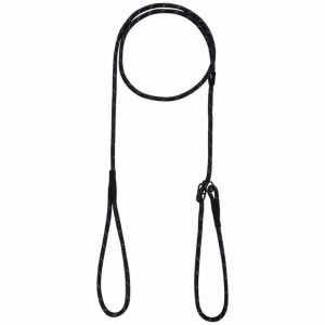 RUKKA pavada ROPE RETRIEVER M 180cm/8mm melna
