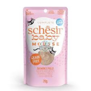 Schesir Baby Pouch Laša un vistas uzputenis 12x70g  Cena norādīta par 1gb. un ir spēkā pasūtot 12gb.