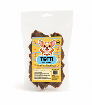 TOTTI Kaltēts liellopu barības vads 100g