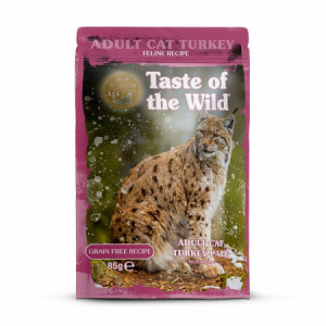 TOW cat Adult Turkey Pate 85g x 3 + 3 gab. dāvanā