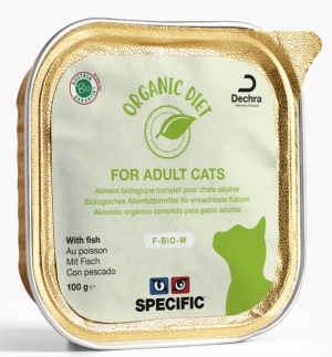 F-BIO-W Organic Fish (Zivs), 8 x 100 g