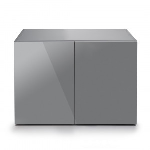 CABINET GLOSSY 100 GRAY- Skapīs akvārijam Akvārijs AQUARIUM SET GLOSSY ST 100