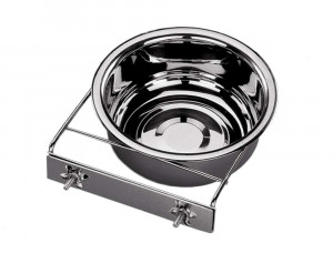 Nobby Metāla bļoda ar stiprinājumu, 23cm, 2.35l